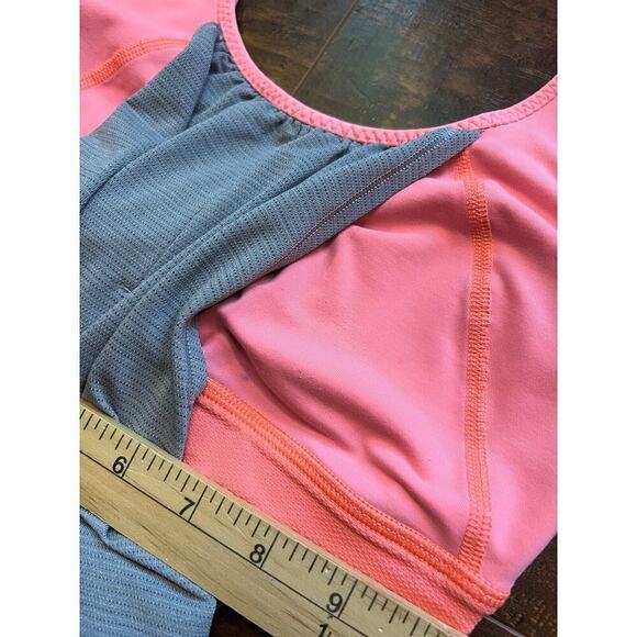 Lululemon Run Times Tank Pink And Grey Active Tank Size 4 - Picture 5 of 8